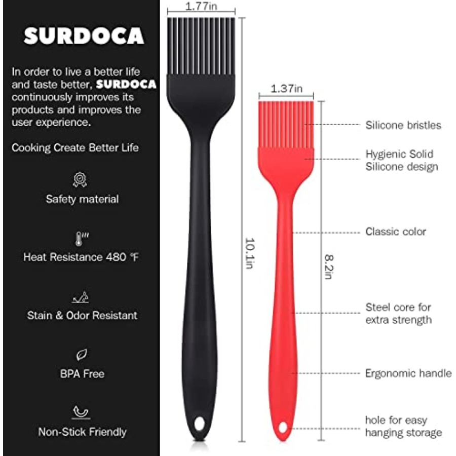 Silicone Pastry Basting Brush  - Pastry Brush Silicone 리뷰 및 가격