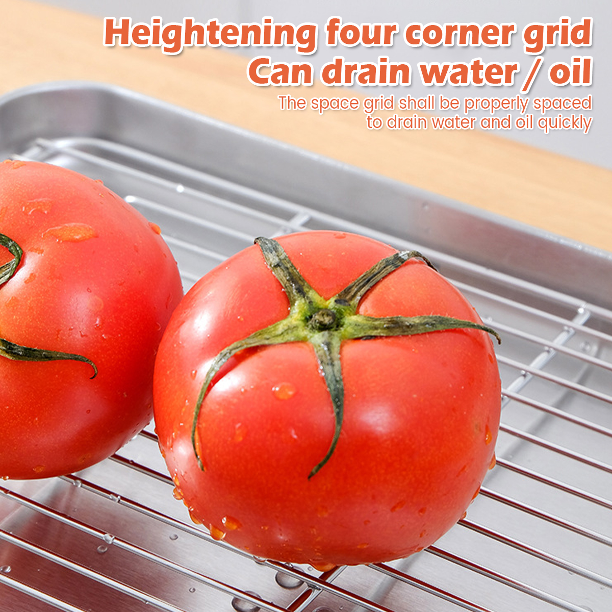 Stainless Steel Baking Tray wi - Kitchen Baking Tray Rack 리뷰 및 가격