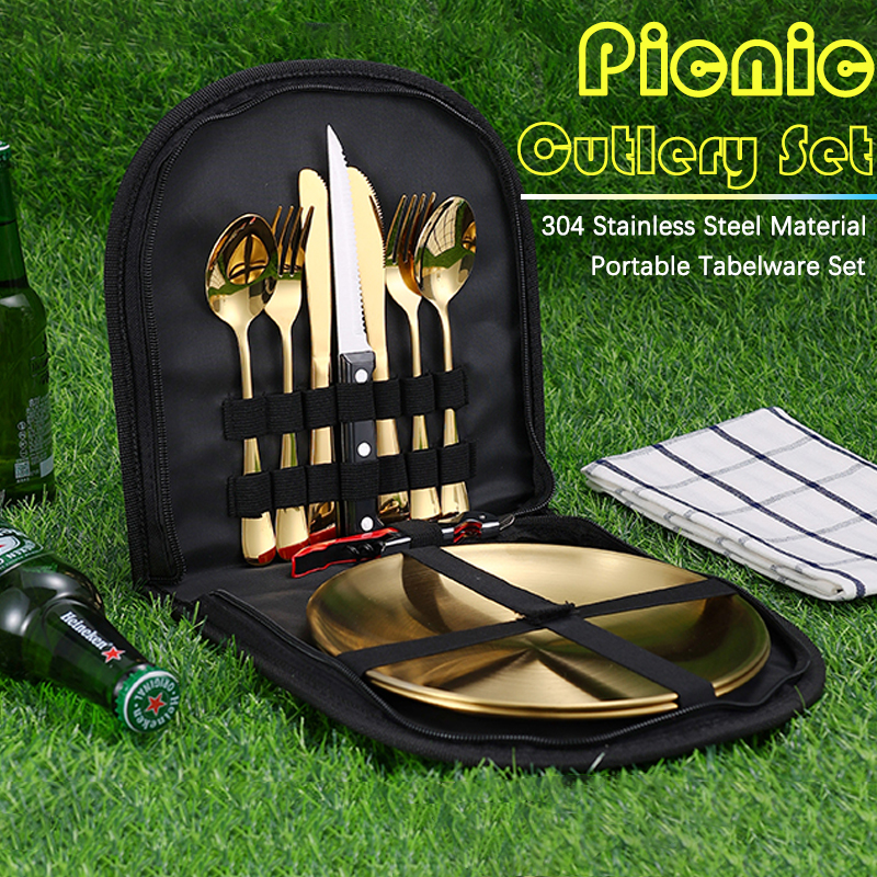 10Pcs Camping Tableware Set 30 - Kitchen Baking Utensil Set 리뷰 및 가격