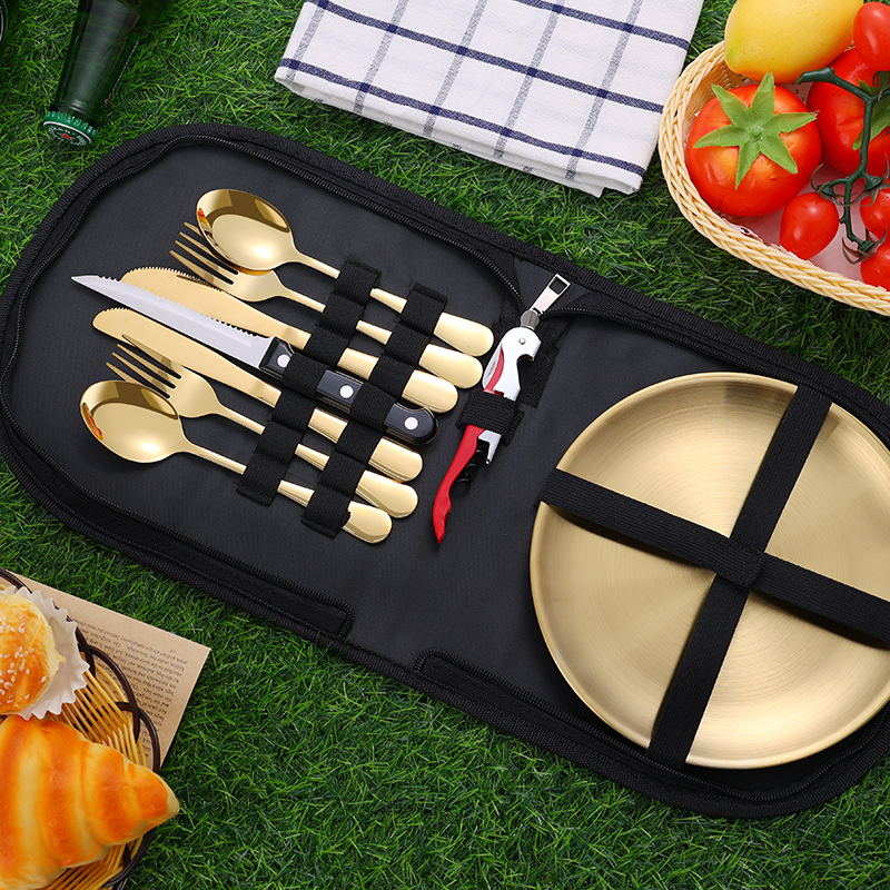 10Pcs Camping Tableware Set 30 - Kitchen Baking Utensil Set 리뷰 및 가격