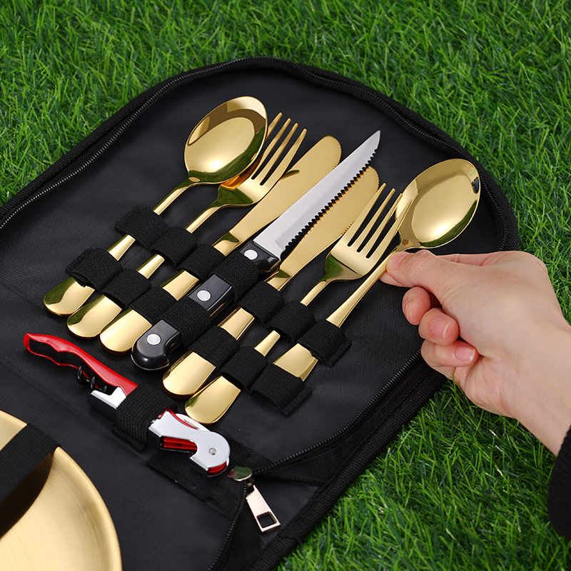 10Pcs Camping Tableware Set 30 - Kitchen Baking Utensil Set 리뷰 및 가격