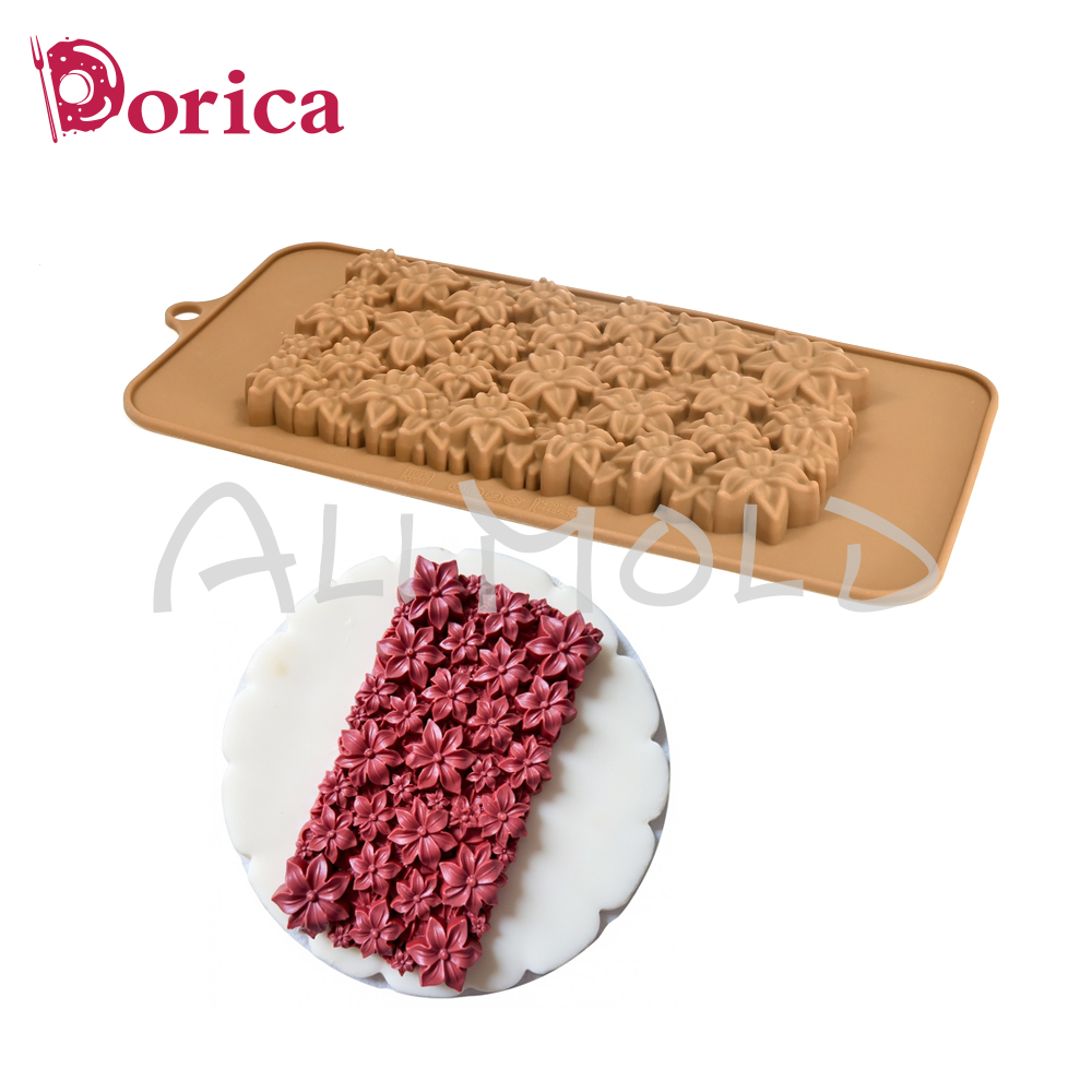Flower Silicone Chocolate Mold - Kitchen Baking Supplies 리뷰 및 가격