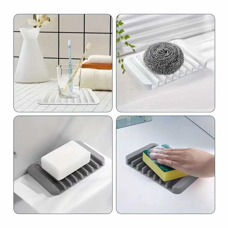 New 1PC Silicone Draining Soap - Kitchen Baking Tins 리뷰 및 가격
