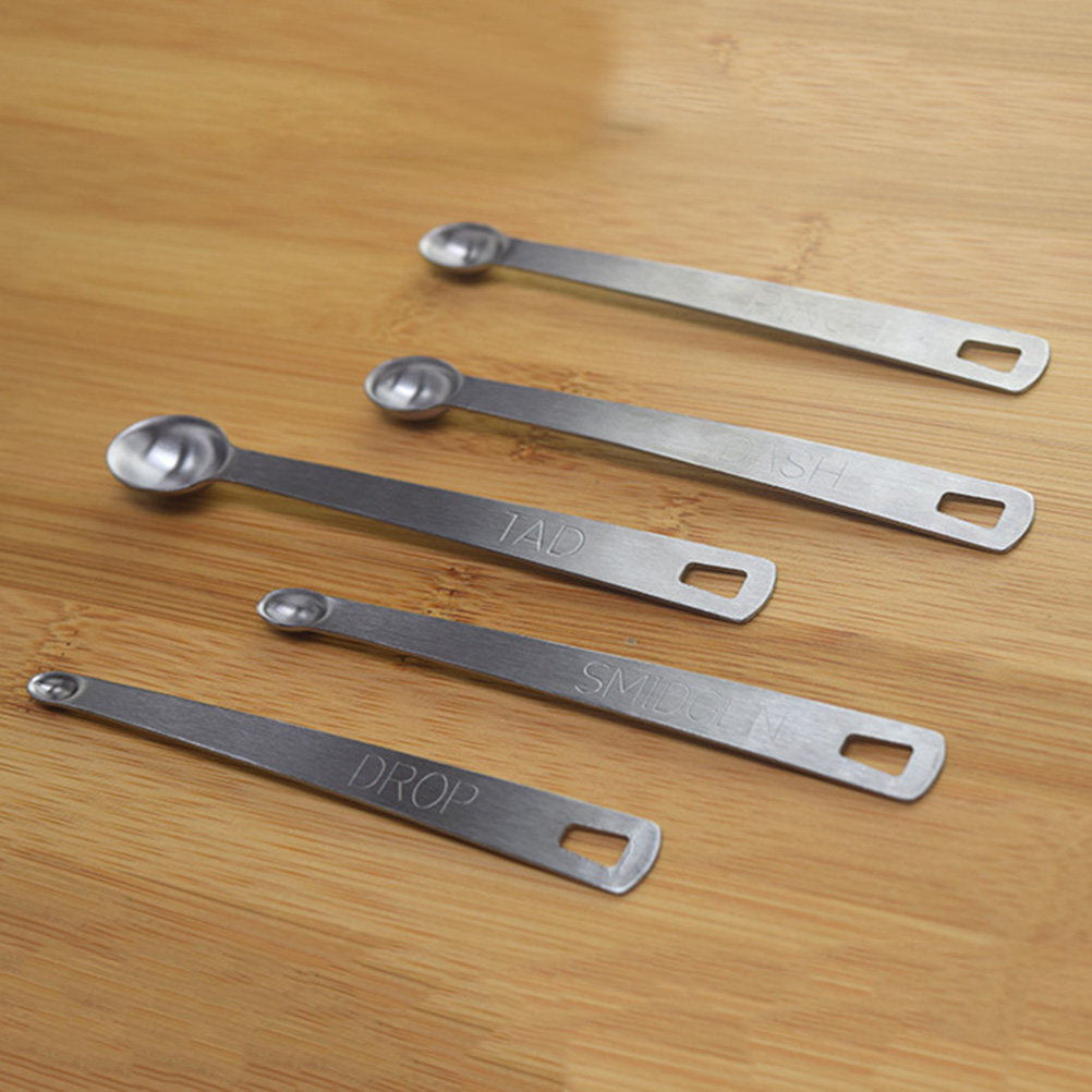 5Pcs Stainless Steel Measuring - Baking (Kitchen Ingredient) 리뷰 및 가격