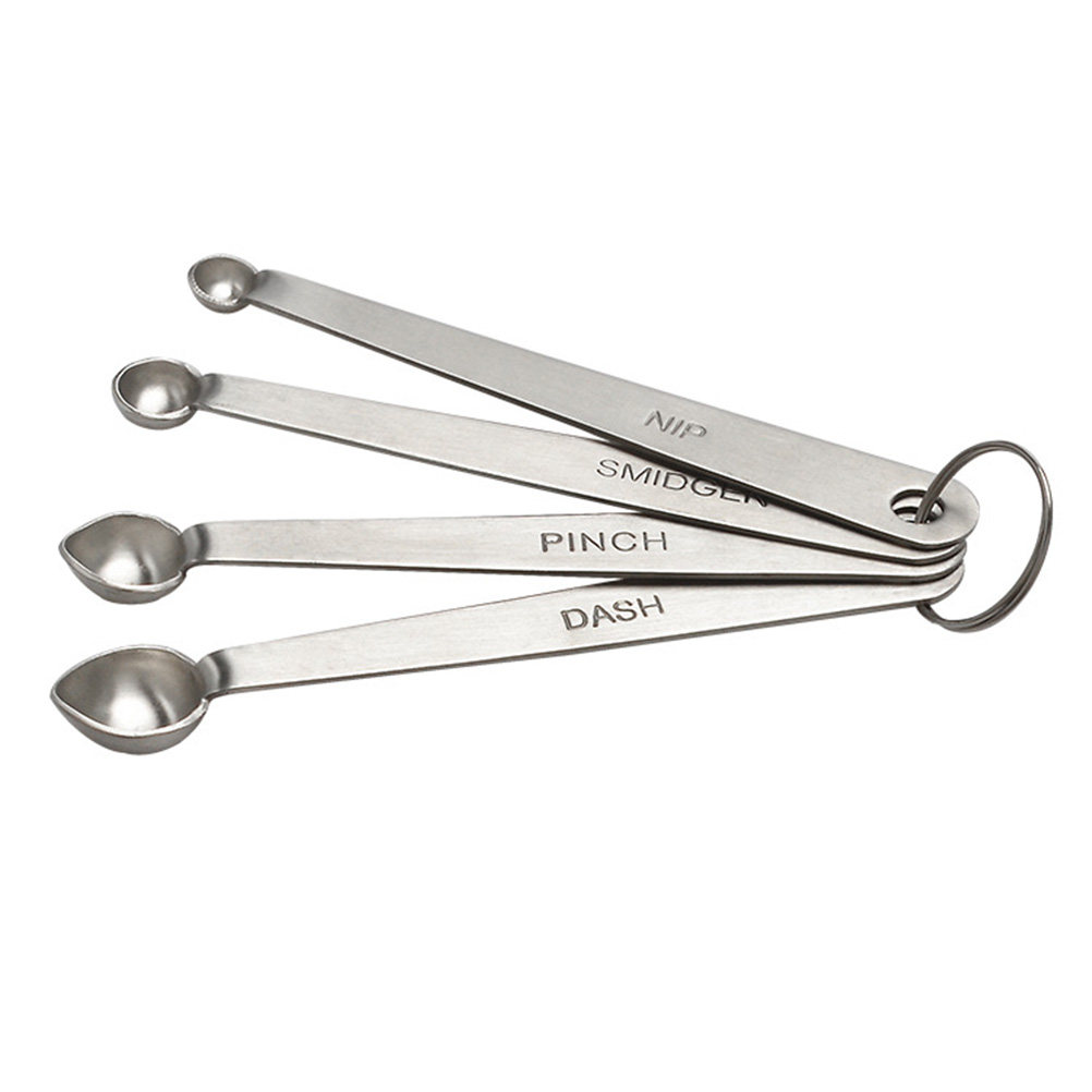 4Pcs Stainless Steel Measuring - Baking (Kitchen Ingredient) 리뷰 및 가격
