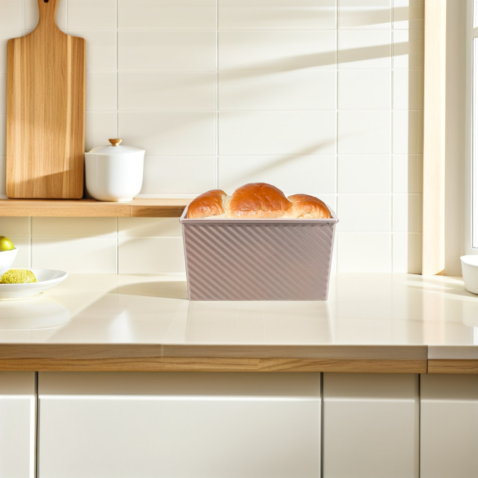 Non-Stick Rectangular Toast Pa - Kitchen Baking Supplies 리뷰 및 가격