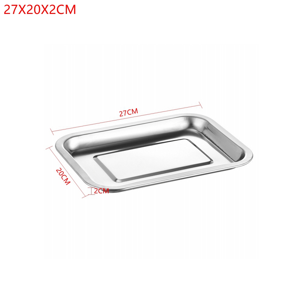 1PCS Stainless Steel Food Tray - Kitchen Baking Dishes 리뷰 및 가격
