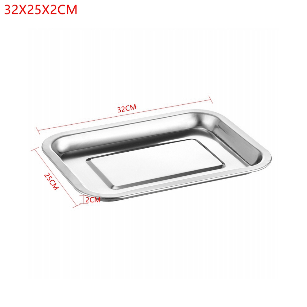 1PCS Stainless Steel Food Tray - Kitchen Baking Dishes 리뷰 및 가격