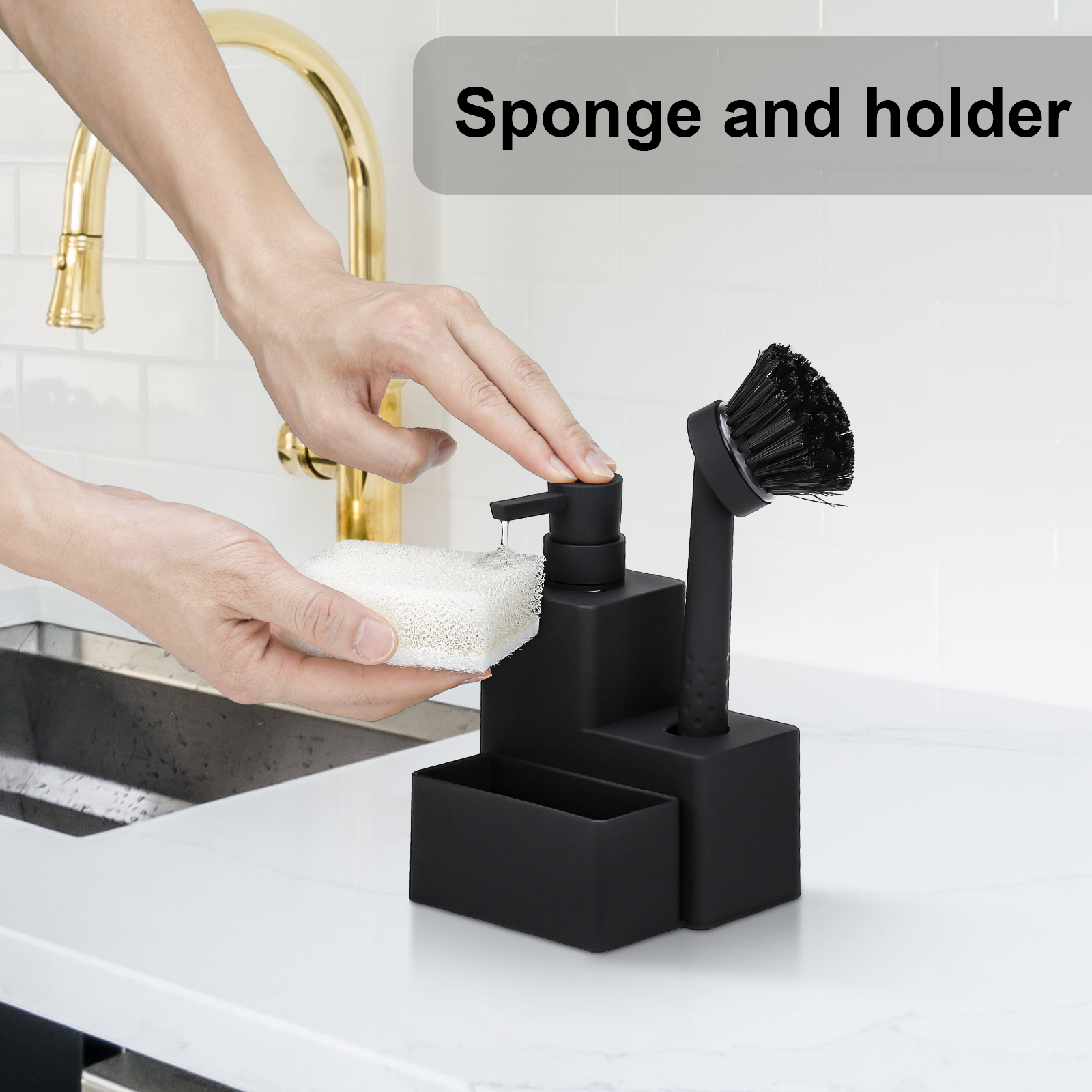 Modern Square Dish Soap Dispen - Kitchen Baking Utensil Set 리뷰 및 가격