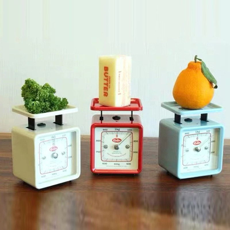 Vintage Metal Mini Kitchen Sca - Baking (Kitchen Ingredient) 리뷰 및 가격