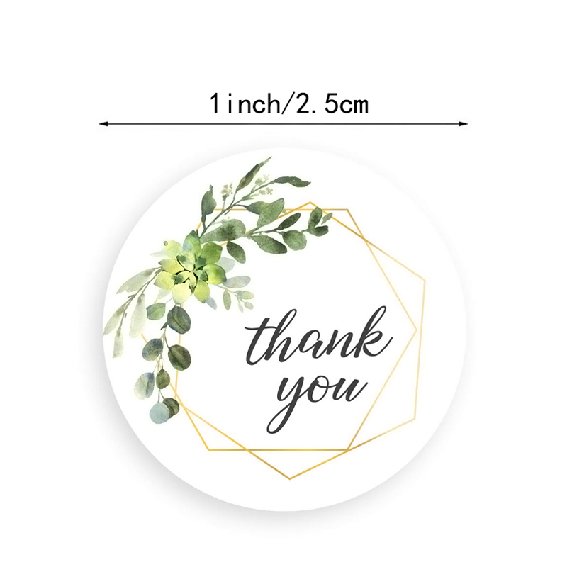 500pcs Thank you Roll Stickers - Kitchen.Baking Labels 리뷰 및 가격