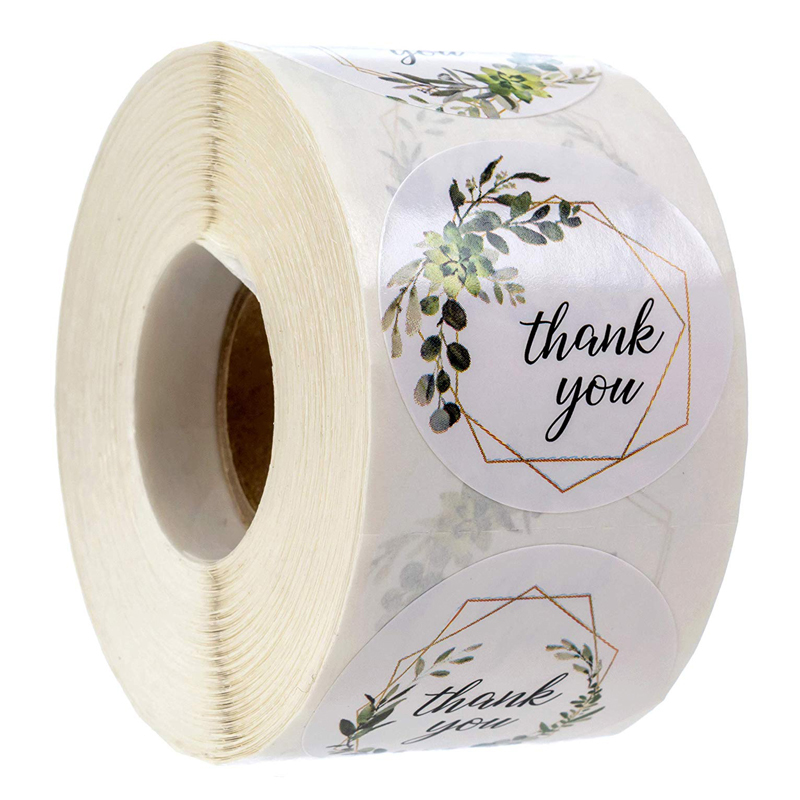 500pcs Thank you Roll Stickers - Kitchen.Baking Labels 리뷰 및 가격