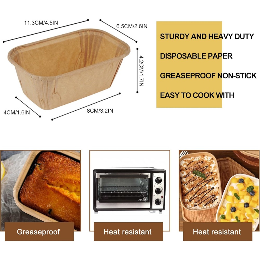 50pcs Disposable Cake Moulds,  - Kitchen Baking Dishes 리뷰 및 가격