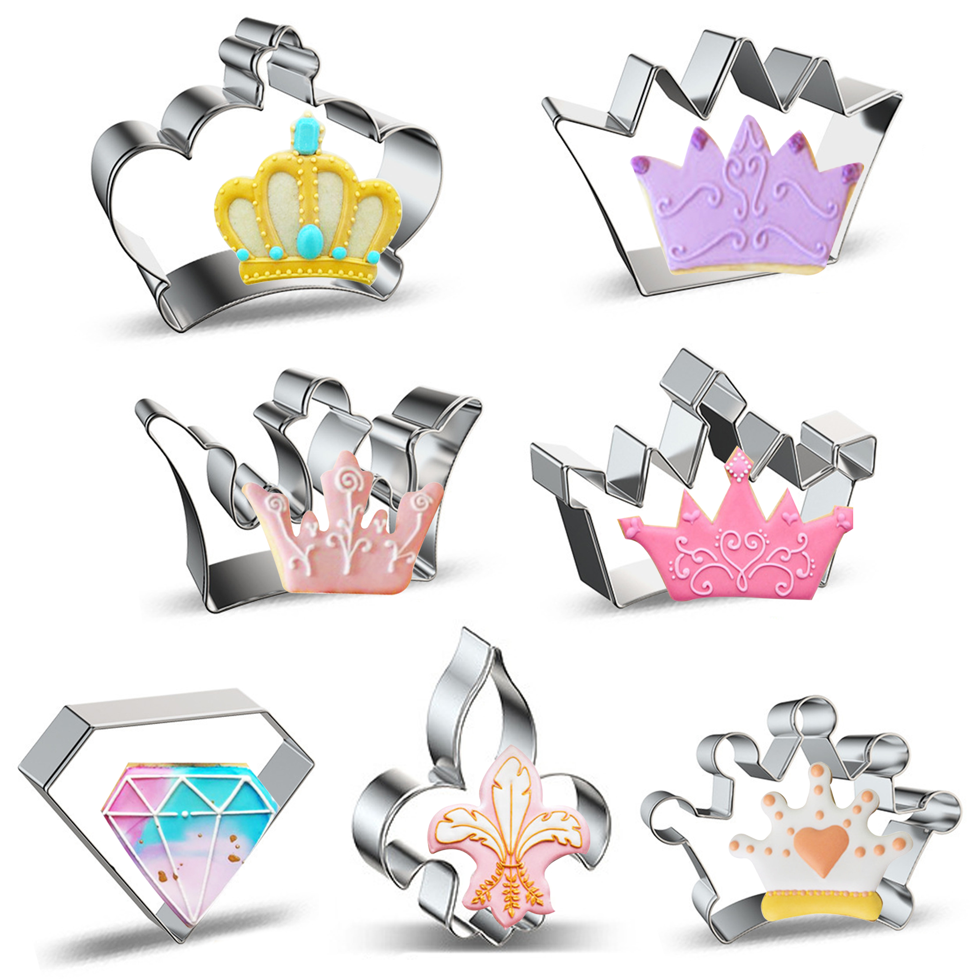 Crown Cookie Cutter Baking Coo - Kitchen Baking Supplies 리뷰 및 가격