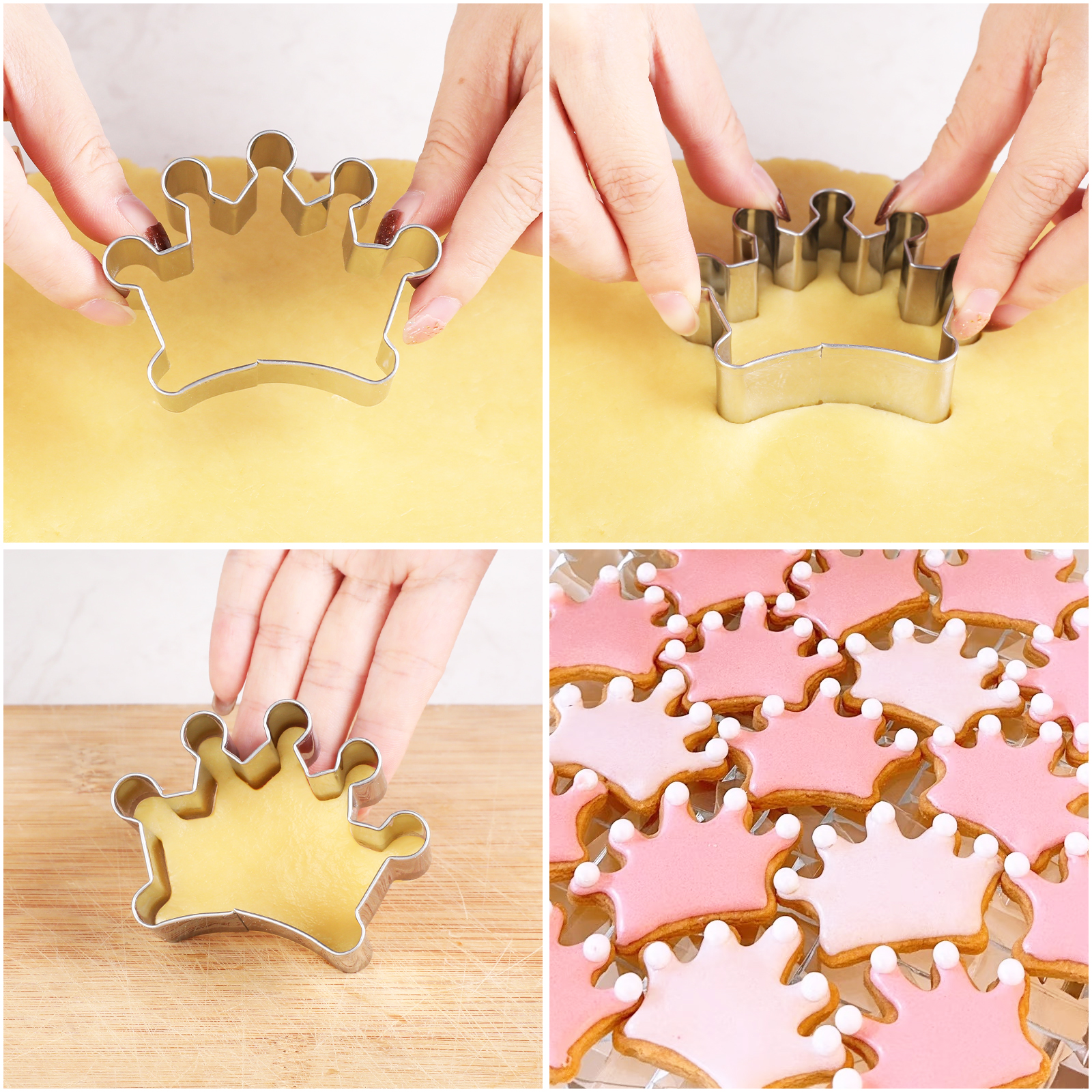 Crown Cookie Cutter Baking Coo - Kitchen Baking Supplies 리뷰 및 가격