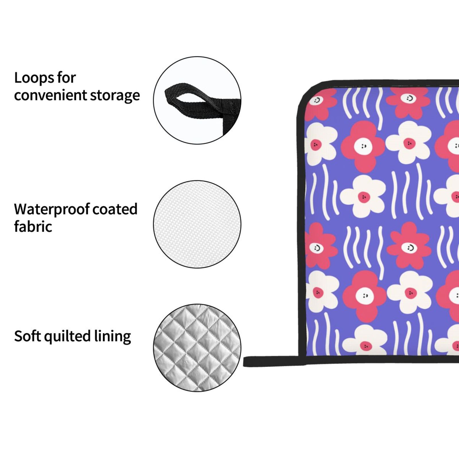 Floral Flowers Pot Holders Set - Kitchen Baking Dishes 리뷰 및 가격