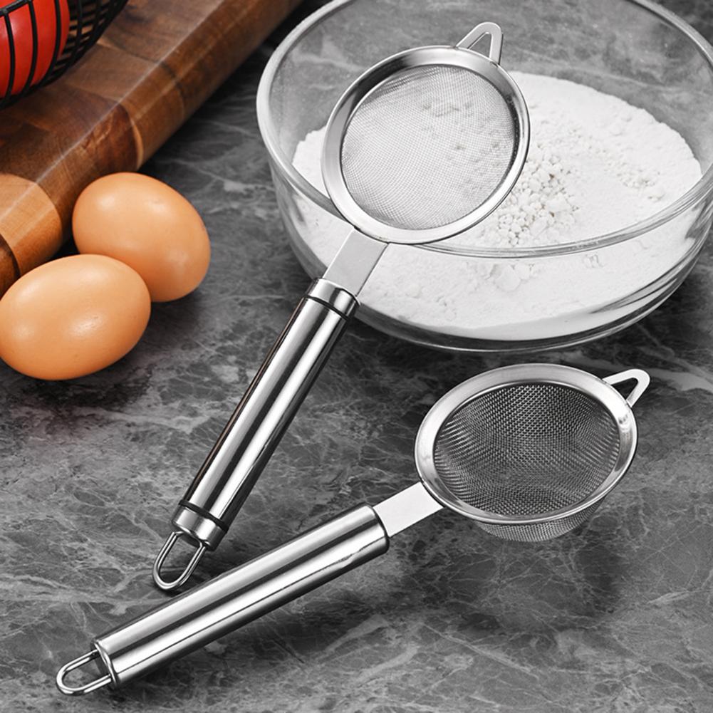 Stainless Steel Fine Mesh Stra - Baking (Kitchen Ingredient) 리뷰 및 가격
