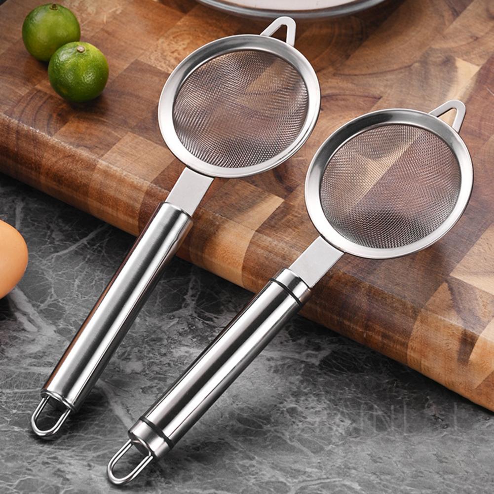 Stainless Steel Fine Mesh Stra - Baking (Kitchen Ingredient) 리뷰 및 가격