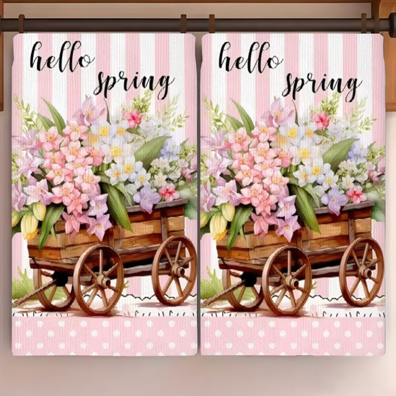 2Pcs, Spring Flower Cart Kitch - Kitchen Baking Cart 리뷰 및 가격