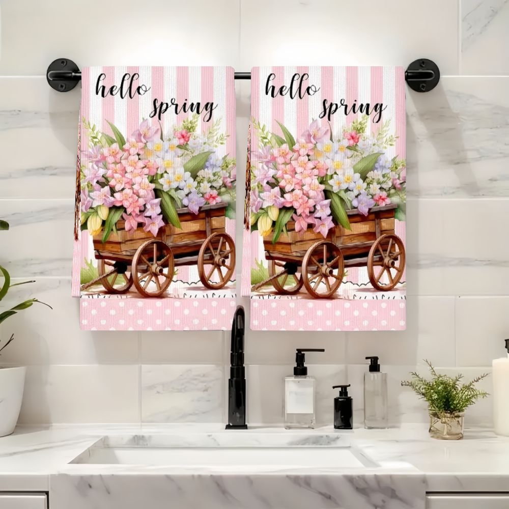 2Pcs, Spring Flower Cart Kitch - Kitchen Baking Cart 리뷰 및 가격