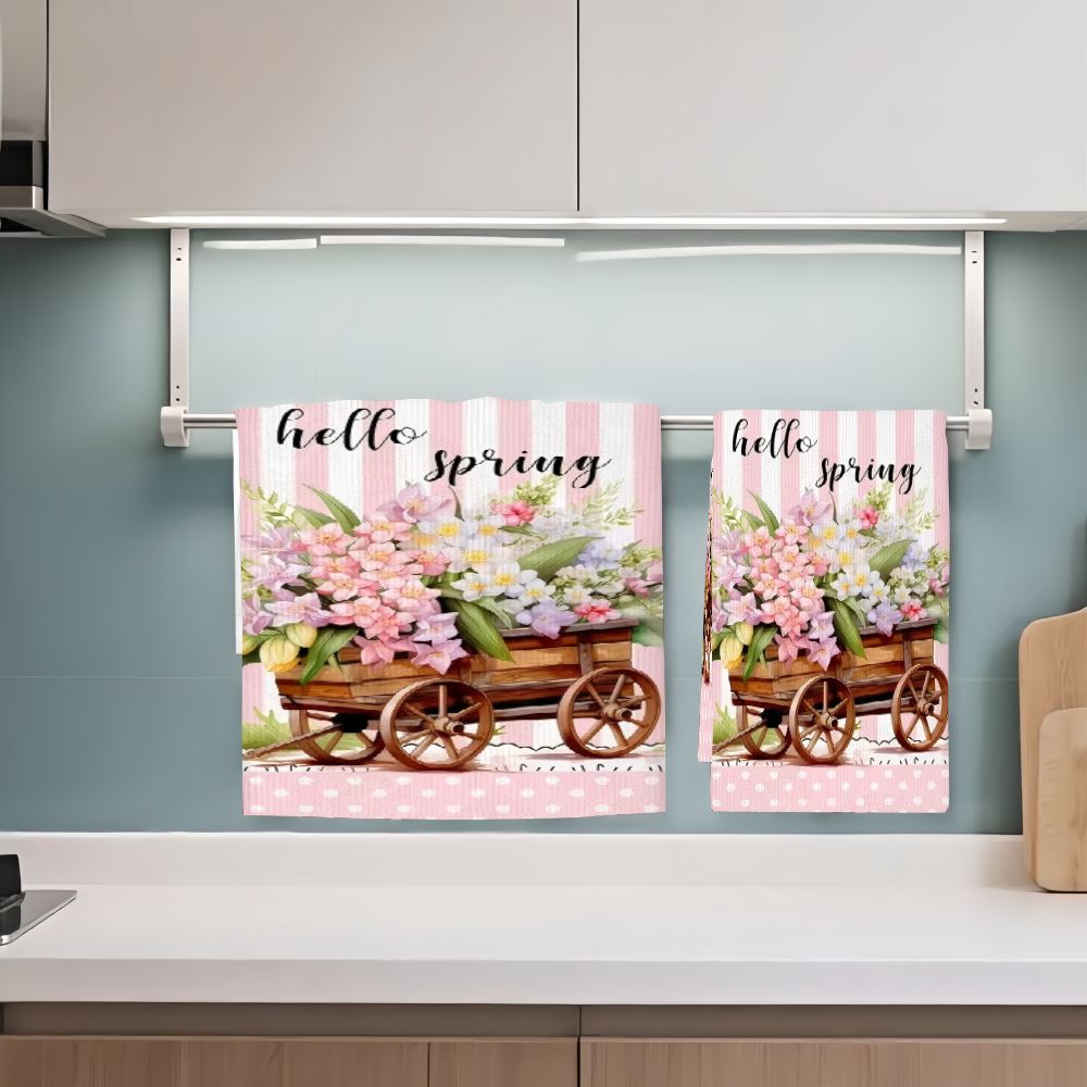 2Pcs, Spring Flower Cart Kitch - Kitchen Baking Cart 리뷰 및 가격