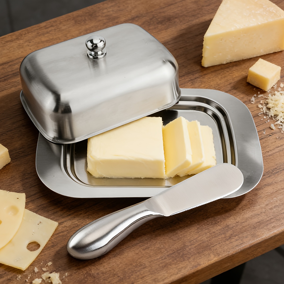 1PC Stainless Steel Butter Dis - Kitchen Baking Dishes 리뷰 및 가격