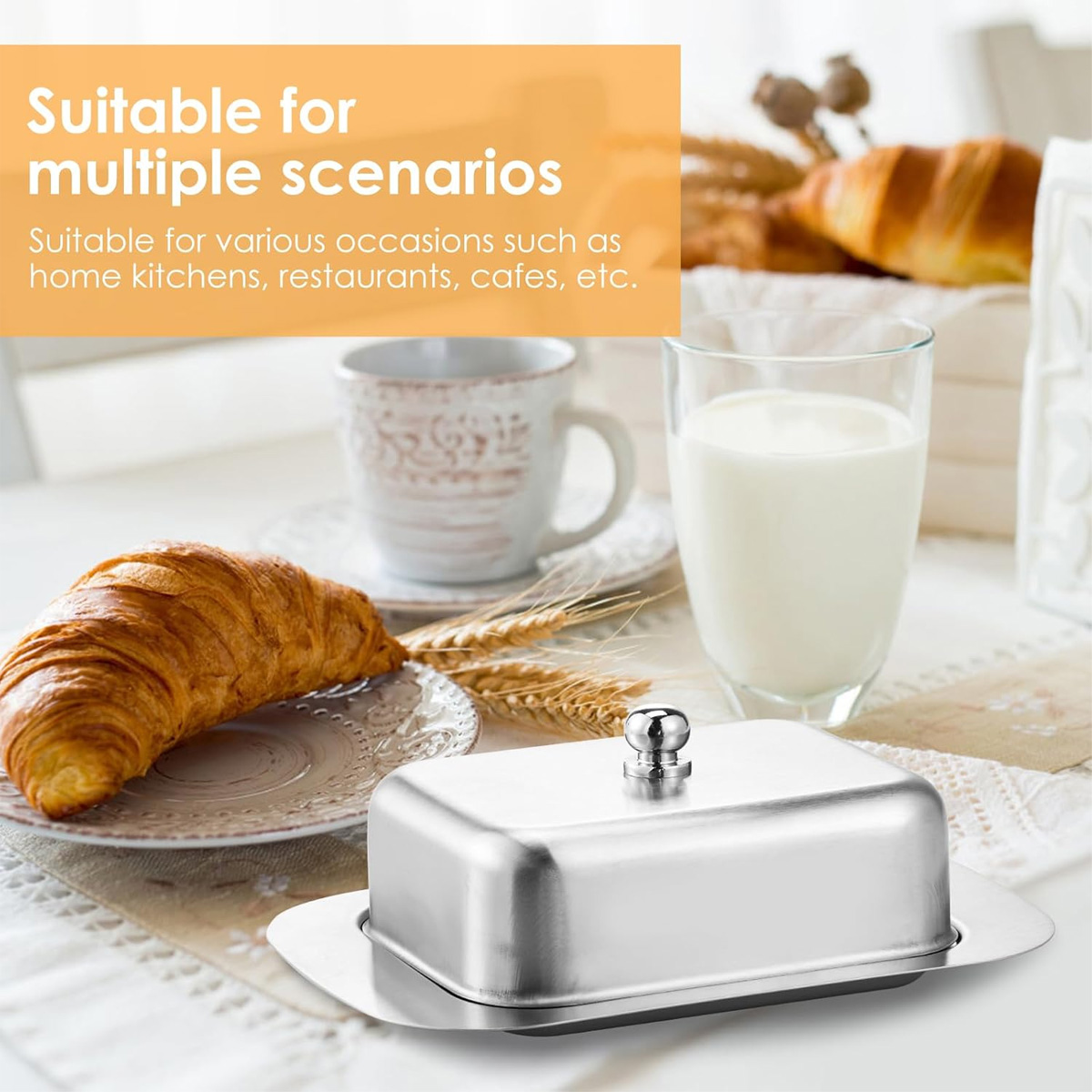 1PC Stainless Steel Butter Dis - Kitchen Baking Dishes 리뷰 및 가격