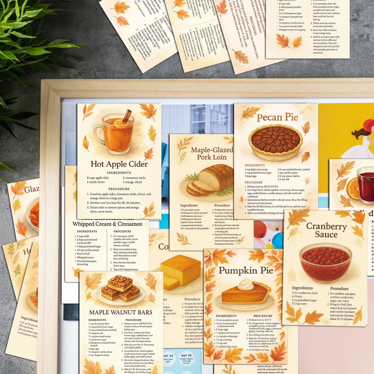 20pcs Dessert Baking Recipe Ca - Baking (Kitchen Ingredient) 리뷰 및 가격