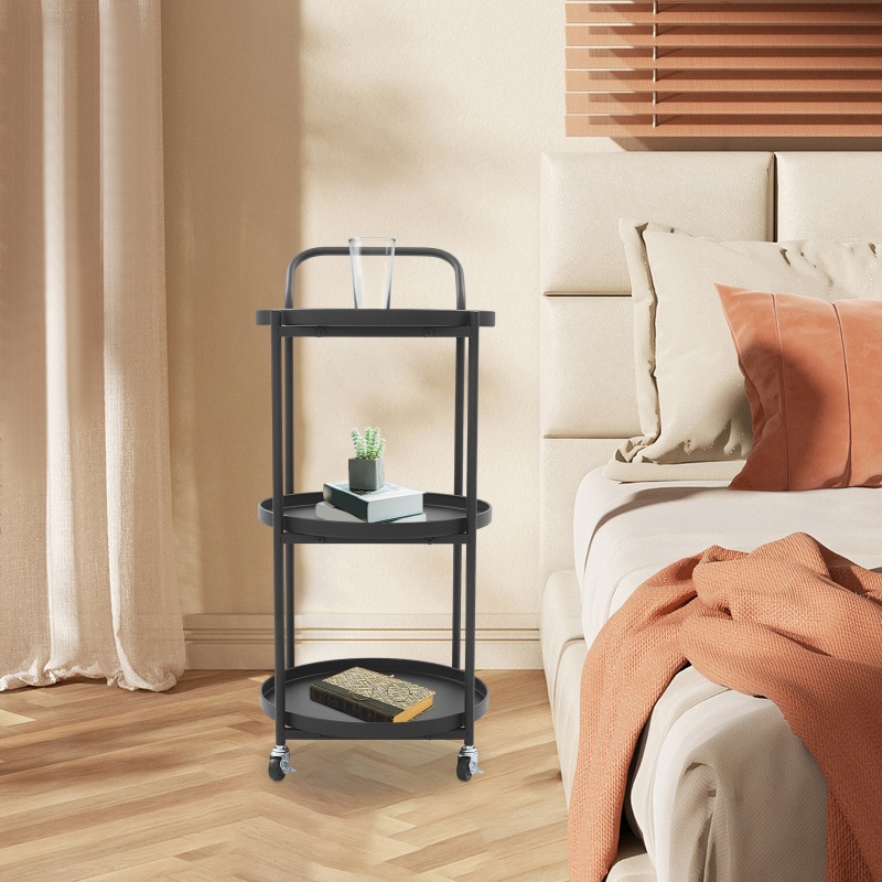 3-Tier Premium Iron Rolling Ba - Kitchen Baking Cart 리뷰 및 가격