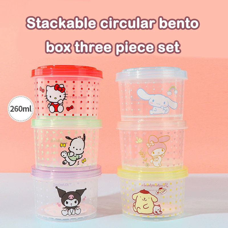 Kitty Bento Box Set 3 Pieces C - Kitchen Baking Tins 리뷰 및 가격