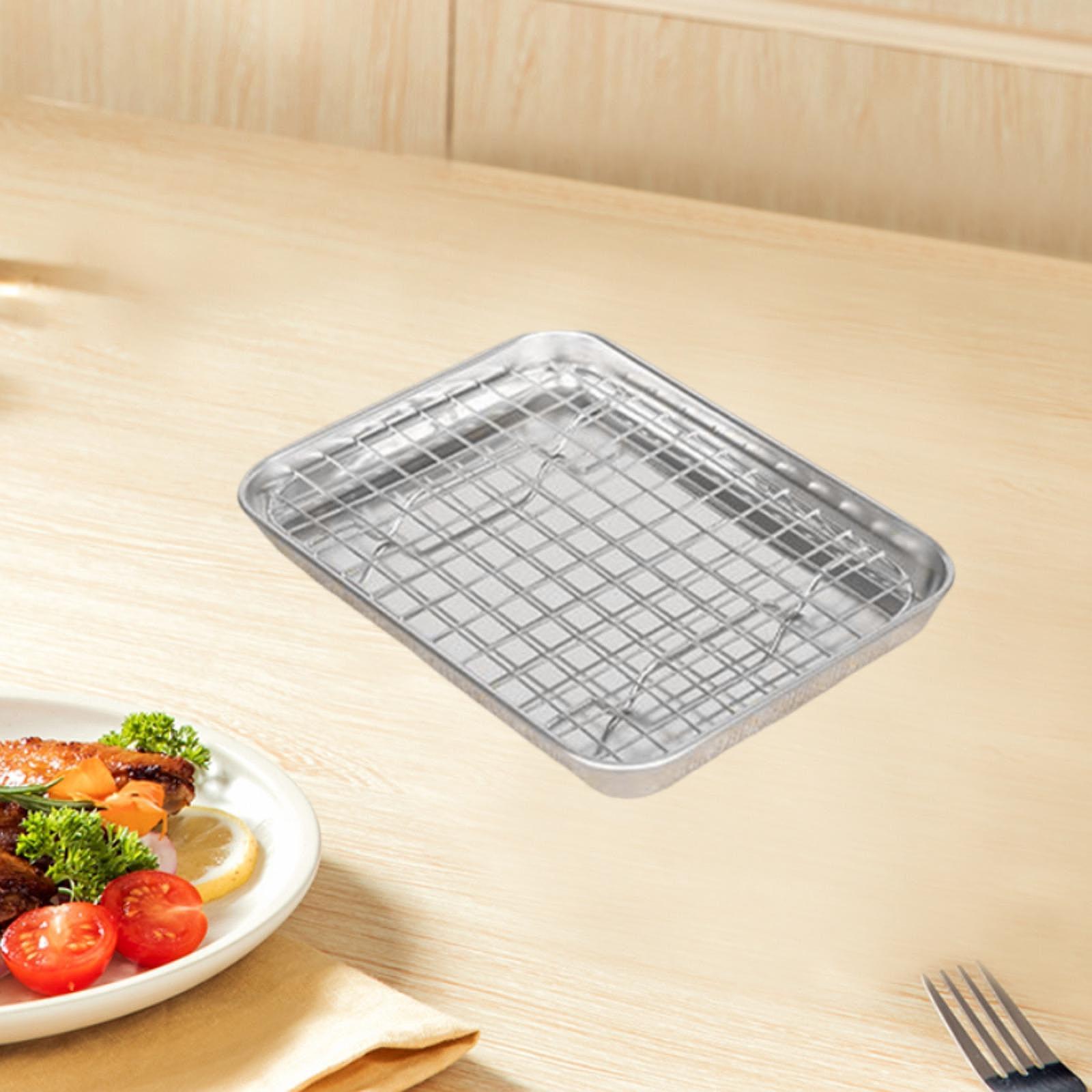 Baking Sheet with Wire Rack Du - Kitchen Baking Tray Rack 리뷰 및 가격